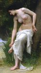 (image for) Depictions of nude women by William Bouguereau Apres Le Bain