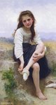 (image for) William Bouguereau Oil Paintings Handmade oil painting Copy paintings of famous artists Avant Le Bain