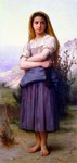 (image for) William Bouguereau Oil Paintings Handmade oil painting Copy paintings of famous artists Bergere 1886