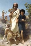 (image for) William Bouguereau Oil Paintings Homere Et Son Guide