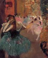 (image for) Handmade oil painting Copy paintings of famous artists Ballet Scene 1893