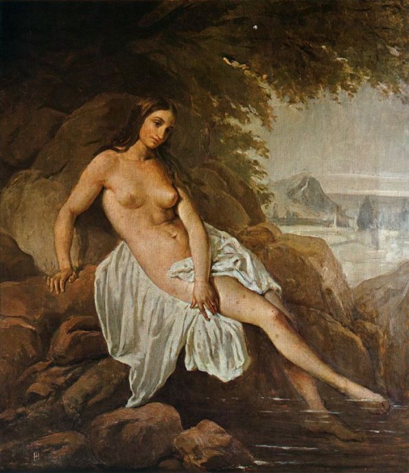 (image for) Handmade oil painting Copy paintings of famous artists Francesco Hayez's oil painting