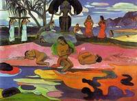(image for) Paul Gauguin paintings Mahana no atua (aka Day of the Gods) 1894