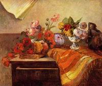 (image for) Handmade oil painting Copy paintings of famous artists Pots and Bouquets 1886
