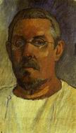 (image for) Handmade oil painting Copy paintings of famous artists Self Portrait with Spectacles 1903