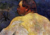 (image for) Handmade oil painting Copy paintings of famous artists Paul Gauguin paintings art Captain Jacob 1888