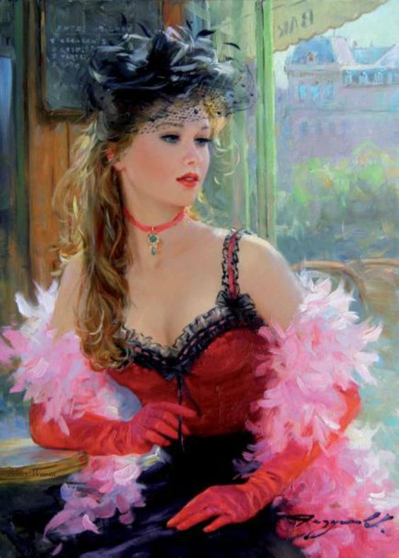 (image for) Konstantin Razumov painting reproductions of paintings on canvas