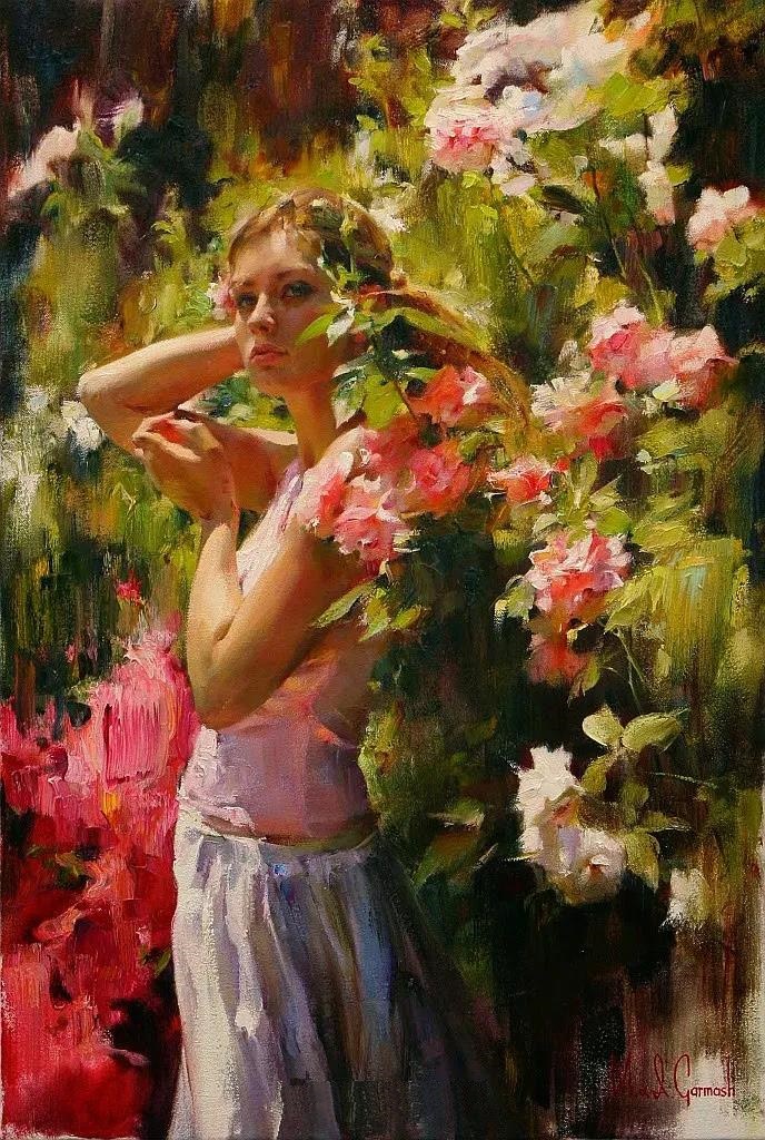 (image for) Oil painting Reproduction Michael and Inessa Garmash for sale