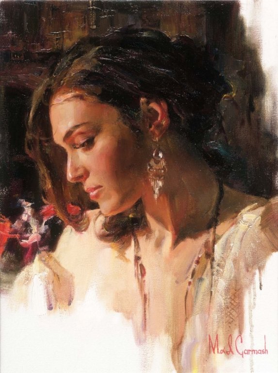 (image for) Reproduction painting Michael And Inessa Garmash Solemn Beauty - Click Image to Close