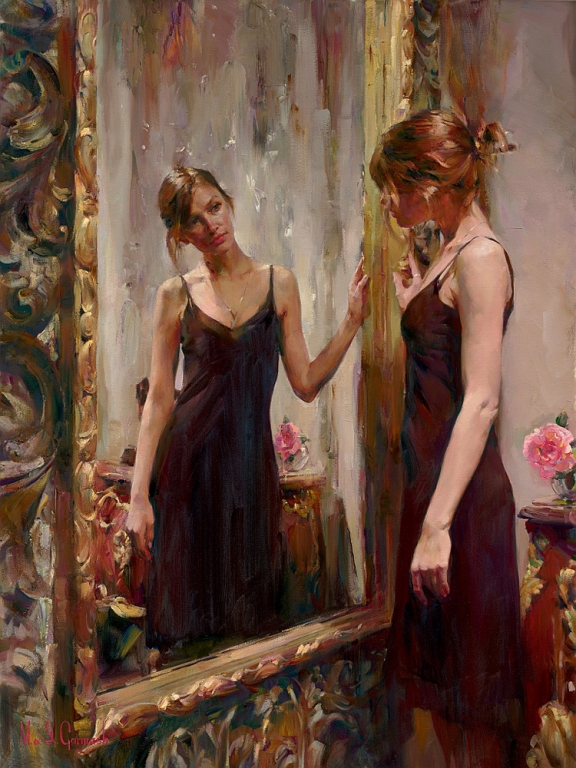 (image for) Reproduction painting Michael And Inessa Garmash Timeless Beauty - Click Image to Close