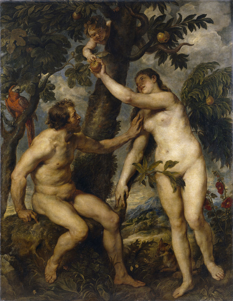 (image for) Peter Paul Rubens - The Fall of Man 1628–29. Prado, Madrid