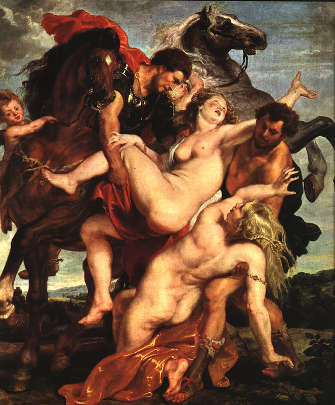 (image for) Peter Paul Rubens - Rape Of The Daughters Of Leucippus - Click Image to Close
