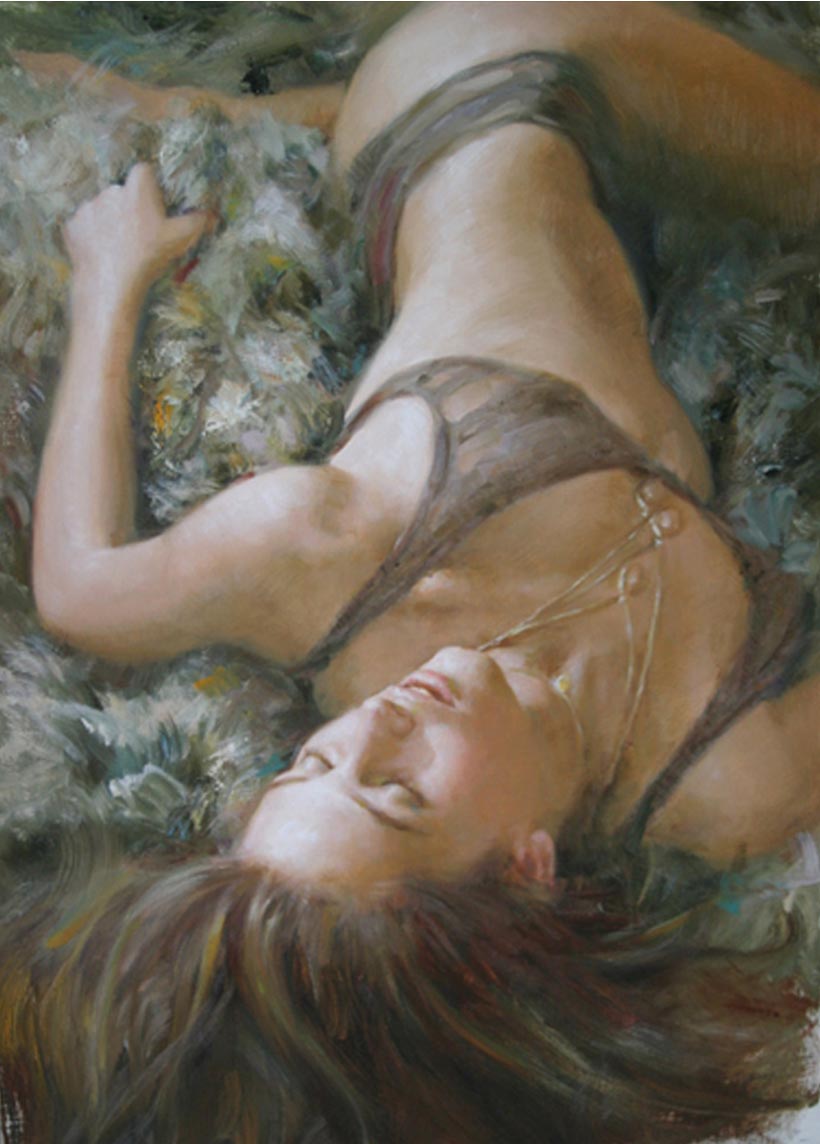 (image for) Hand painted oil paintings reproductions of Sensual Awakening