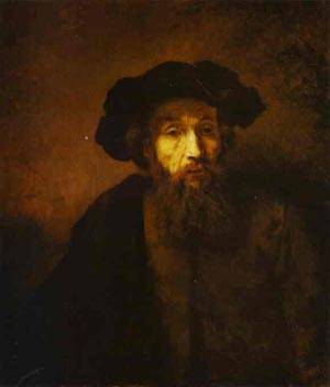 (image for) Handmade oil painting Copy paintings of famous artists A Bearded Man In A Beret 1657
