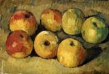 (image for) Paul Cezanne paintings artwork,Handmade oil painting Copy paintings of famous artists Apples 1877 1878 - Click Image to Close