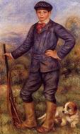 (image for) Handmade oil painting Copy paintings of famous artists Jean Renoir as a Hunter 1910