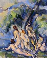 (image for) Paul Cezanne paintings, Handmade oil painting Copy paintings of famous artists Bathers 1902 1906
