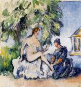 (image for) Paul Cezanne paintings, Handmade oil painting Copy paintings of famous artists Bathsheba 1885 1890