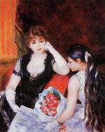 (image for) Pierre-Auguste Renoir At the Concert (aka Box at the Opera) 1880
