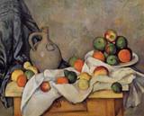 (image for) Handmade oil painting Copy paintings of famous artists Curtain Jug and Fruit 1893 1894