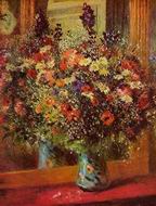 (image for) Pierre-Auguste Renoir Bouquet in front of a Mirror 1876-1877