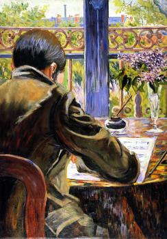 (image for) Paul Signac paintings artwork, Asnieres Study