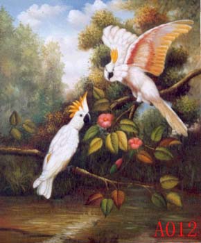 (image for) Non-Famous Artist or Original oil painting: Animal:A0012