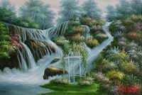 (image for) Landscape, Handmade oil painting on Canvas:004