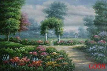 (image for) Landscape, Handmade oil painting on Canvas:G008