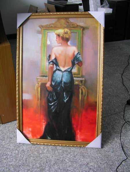 (image for) Framed oil painting reproductions of Pino Daeni's framed art - Click Image to Close