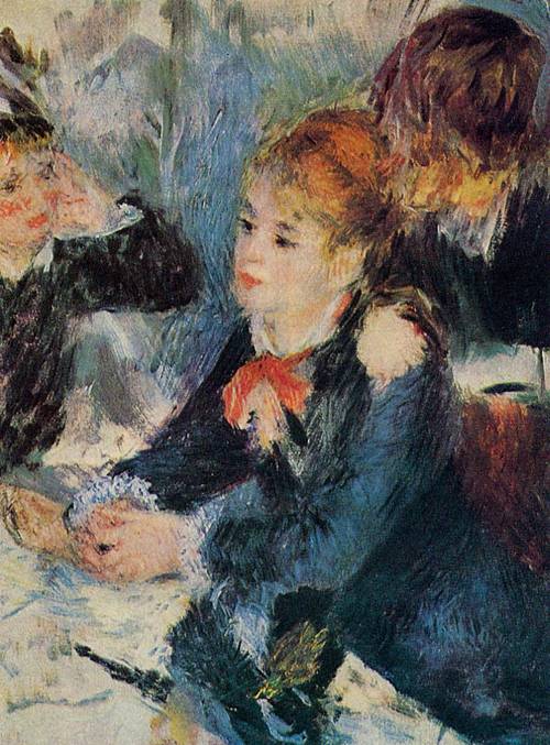 (image for) Handmade oil painting Copy paintings of famous artists Pierre-Auguste Renoir art A the Milliners 1876 - Click Image to Close