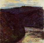 (image for) Claude Oscar Monet paintings artwork Gorge of the Creuse 1889