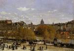 (image for) Claude Monet Paintings artwork Quai du Louvre 1867
