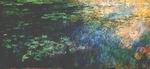 (image for) Monet paintings Reflections of Clouds on the Water-Lily Pond (tr