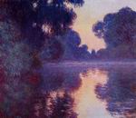 (image for) Claude Oscar Monet art Arm Of The Seine Near Giverny At Sunrise