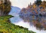 (image for) Claude Oscar Monet Banks Of The Seine At Jenfosse Clear Weather