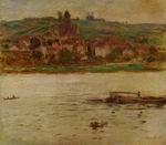 (image for) Claude Oscar Monet Barge On The Seine At Vertheuil Aka Vetheuil