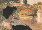 (image for) Claude Oscar Monet Camille In The Garden With Jean And His Nanny