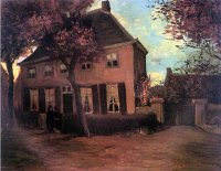 (image for) Handmade oil painting Copy paintings of famous artists Van Gogh paintings The Parsonage at Nuenen