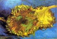 (image for) Van Gogh paintings artwork Still Life with Two Sunflowers I
