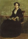 William Bouguereau paintings A Portrait Of Genevieve Bouguereau