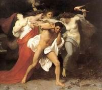 (image for) Handmade oil painting Copy paintings of famous artists Orestes Pursued By The Furies