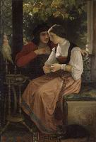 (image for) Handmade oil painting Copy paintings of famous artists The Proposal 1872