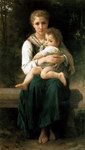 (image for) William Bouguereau Oil Paintings Brother And Sister