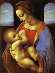 (image for) Handmade oil painting Copy paintings of famous artists Madonna Litta c. 1490-91