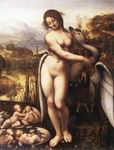 (image for) reproduction of Leda and the Swan 1505-10