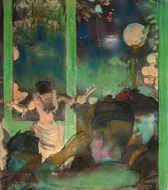 (image for) Handmade oil painting Copy paintings of famous artists At the Cafe des Ambassadeurs 2 1885