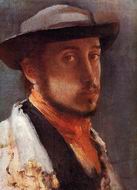 (image for) Handmade oil painting Copy paintings of famous artists Self Portrait in a Soft Hat 1857-1858
