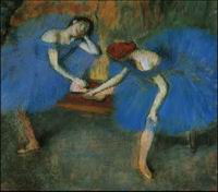 (image for) Handmade oil painting Copy paintings of famous artists Two Dancers in Blue 1899
