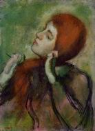 (image for) Handmade oil painting Copy paintings of famous artists Woman Combing Her Hair 1894